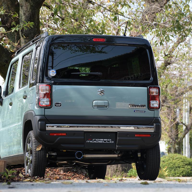 ハスラー マフラー MR52S 2WDターボ 左出しデザイン COLBASSO ハスラー マフラー MR52S 2WDターボ 左出しデザイン COLBASSO
