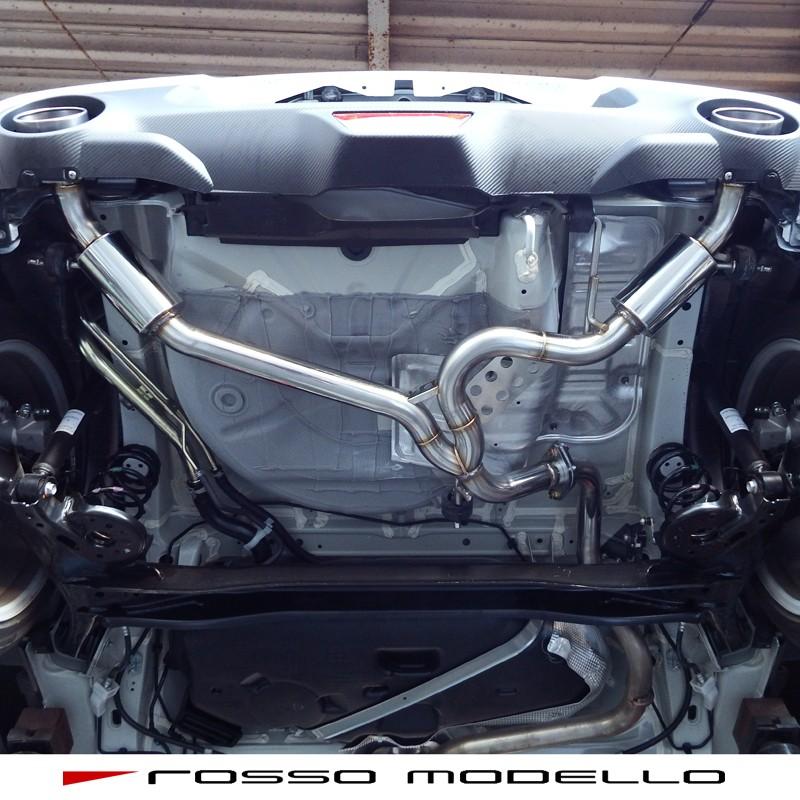 BE FREE　ZC33Sスイフトスポーツ用デュアルマフラー（車検非対応） rossomodello_cobt-k738-