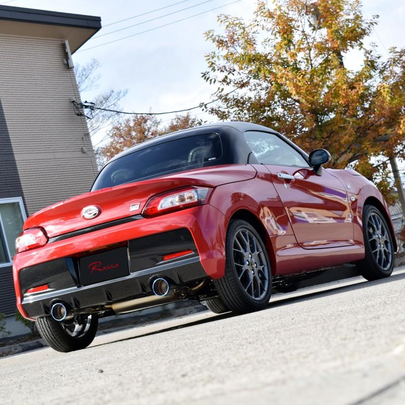 ROSSO MODELLO COLBASSO ZEEK Ti コペンGR マフラー LA400A MT ROSSO MODELLO COLBASSO ZEEK Ti コペンGR マフラー LA400A MT