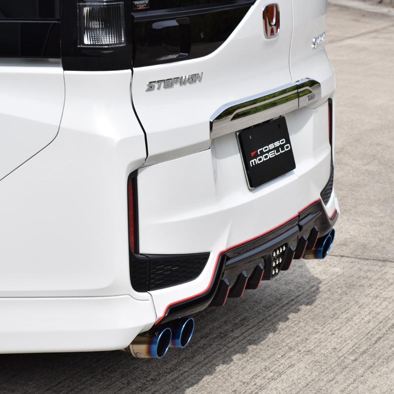 ステップワゴン Rp3 スパーダ マフラー Dualist Gt Four チタン4本出し ブルー Dsgf 341 3 ロッソモデロ 通販 Yahoo ショッピング