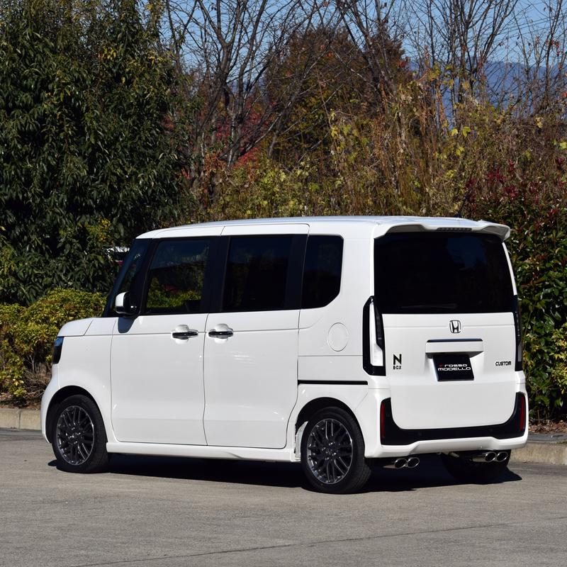 ロッソモデロ ホンダ 新型 N-BOX カスタム JF5 ターボ マフラー DUALIST EX-Four 4本出し NBOX 通常価格 109,890円 | ROSSO MODELLO | 08