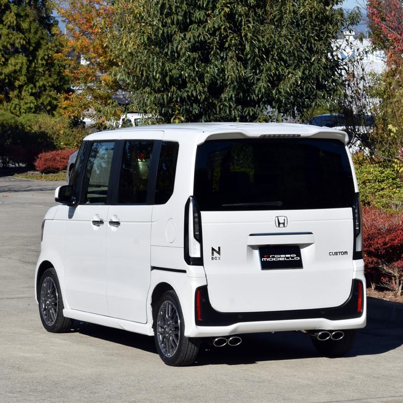 ロッソモデロ ホンダ 新型 N-BOX カスタム JF5 ターボ マフラー DUALIST EX-Four 4本出し NBOX 通常価格 109,890円 | ROSSO MODELLO | 09