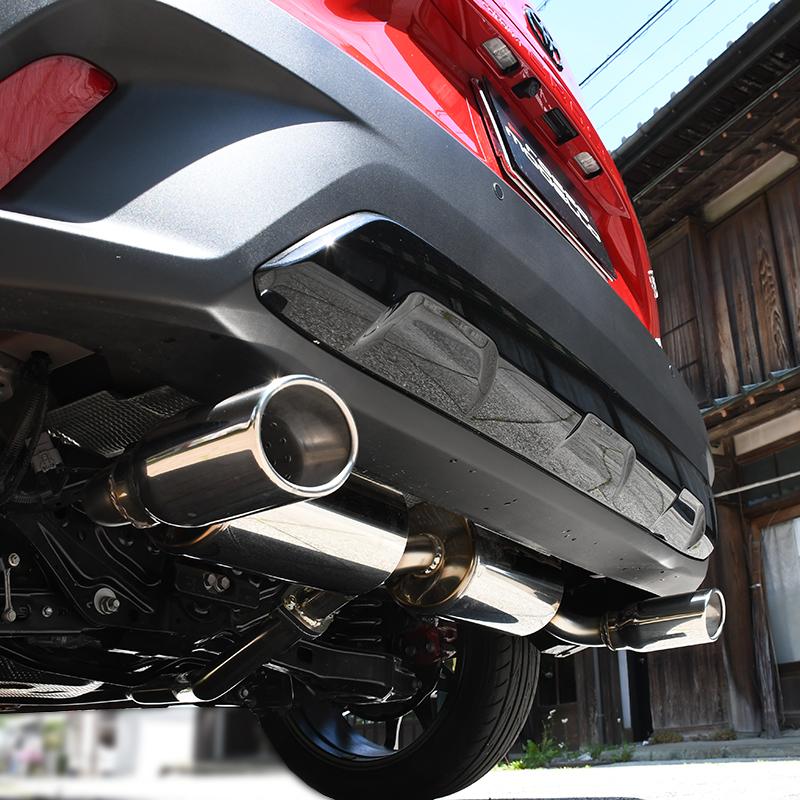 ROSSO MODELLO（ロッソモデロ） GRエアロ対応 マフラー カローラクロス