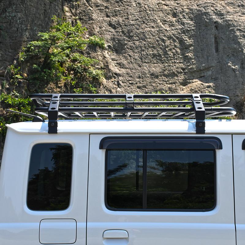 ジムニー シエラ ノマド 専用 IKUSA アルミ製 ルーフラック ロング