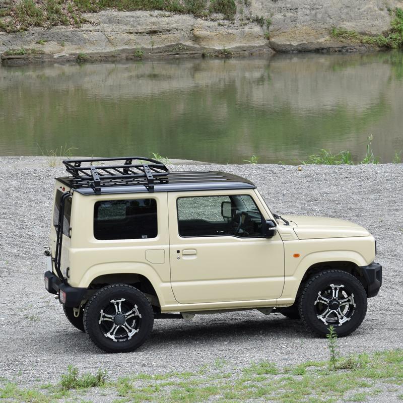 ジムニー シエラ専用 IKUSA アルミ製 ルーフラック ショートタイプ