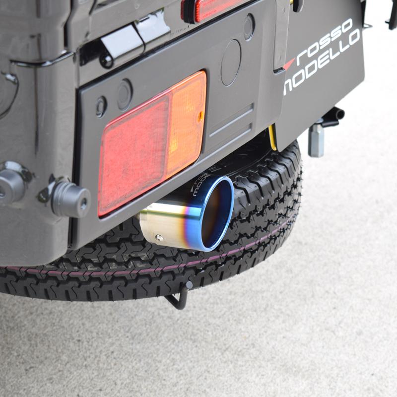 ロッソモデロ・ハイゼットトラック新型適合・中古マフラーs500p・s510p ロッソモデロ・ハイゼットトラック新型適合・中古マフラーs500p