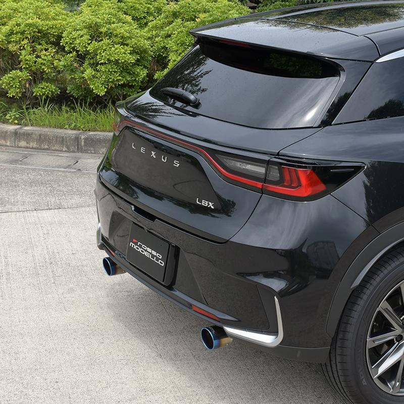 LEXUS LBX MAYH10 MAYH15 マフラーカッター ロッソモデロ MARVELOUS T2 レクサス　左右出しデザイン　2WD/4WD共通 | ROSSO MODELLO | 04