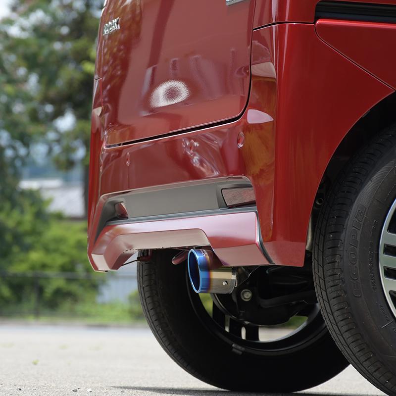 b三菱デリカミニ 日産ルークス(ルークスはNA)B44A砲弾型マフラーカッター Amazon | 日産 ルークス 40系 3代目 B44A/B45A/B47A/B48A(BA1)型