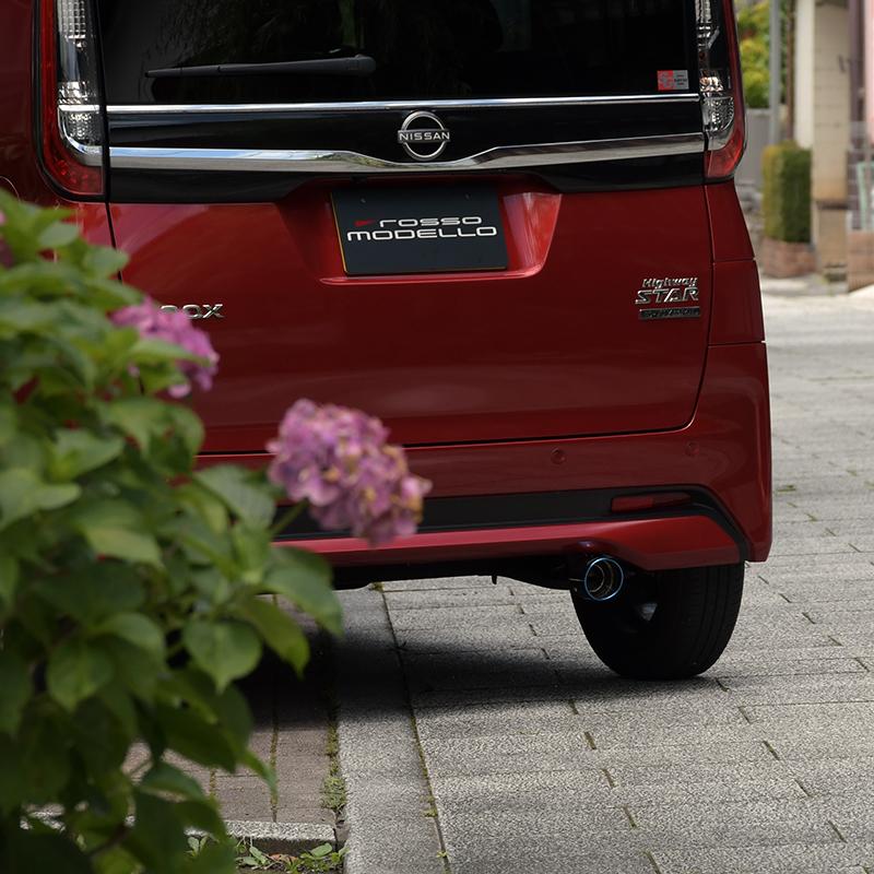 ROSSO MODELLO 日産 ルークス B44A マフラーカッター 2WD NA専用