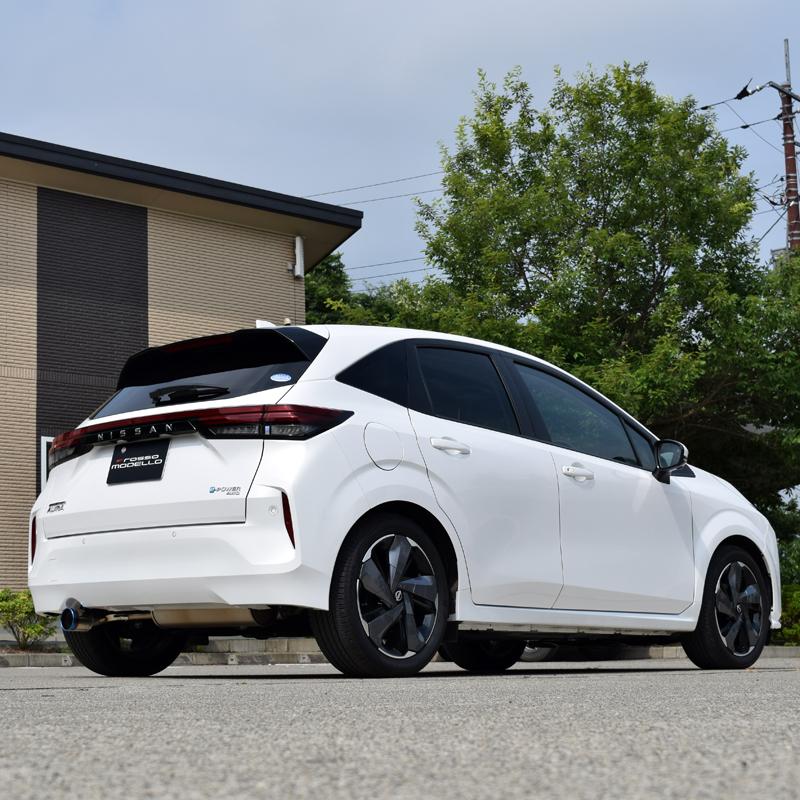 日産 オーラ 4WD 6AA-FSNE13  マフラーカッター MARVELOUS T1 NISSAN AURA ロッソモデロ 令和6年5月まで | ROSSO MODELLO | 02