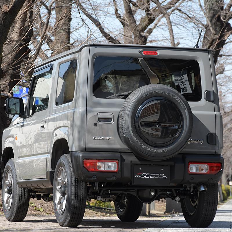 ROSSO MODELLO 4型対応 ジムニー マフラーカッター JB64W 全車