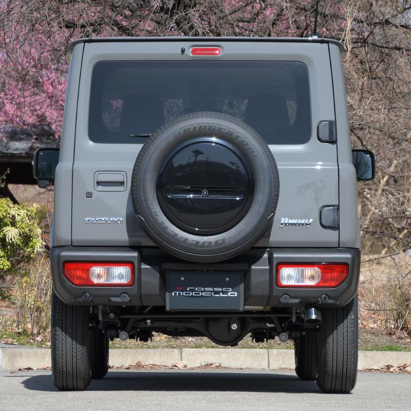 ROSSO MODELLO MARVELOUS TR マフラー ROSSO MODELLO 4型対応 ジムニー マフラーカッター JB64W 全車