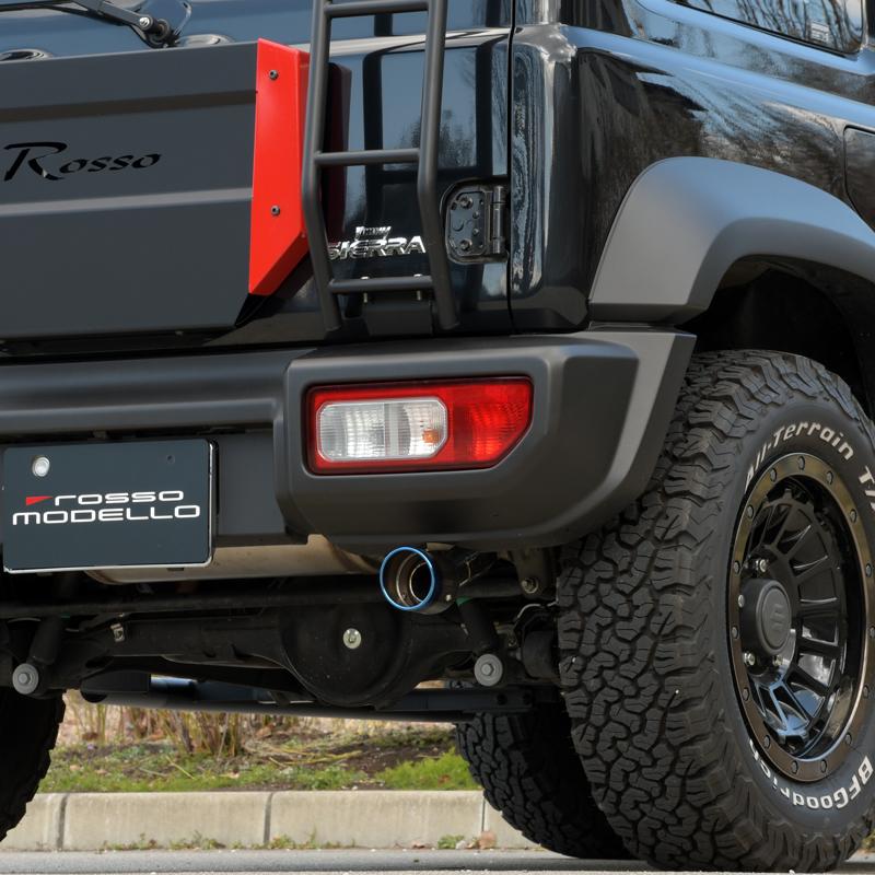 ROSSO MODELLO 4型対応 ズズキ ジムニーシエラ JB74W マフラー ROSSO MODELLO 4型対応 ズズキ ジムニーシエラ JB74W マフラー