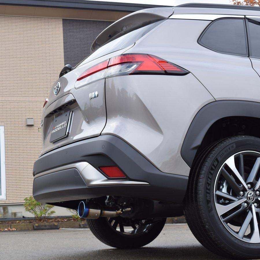 トヨタ カローラクロス 社外マフラー ロッソモデロ