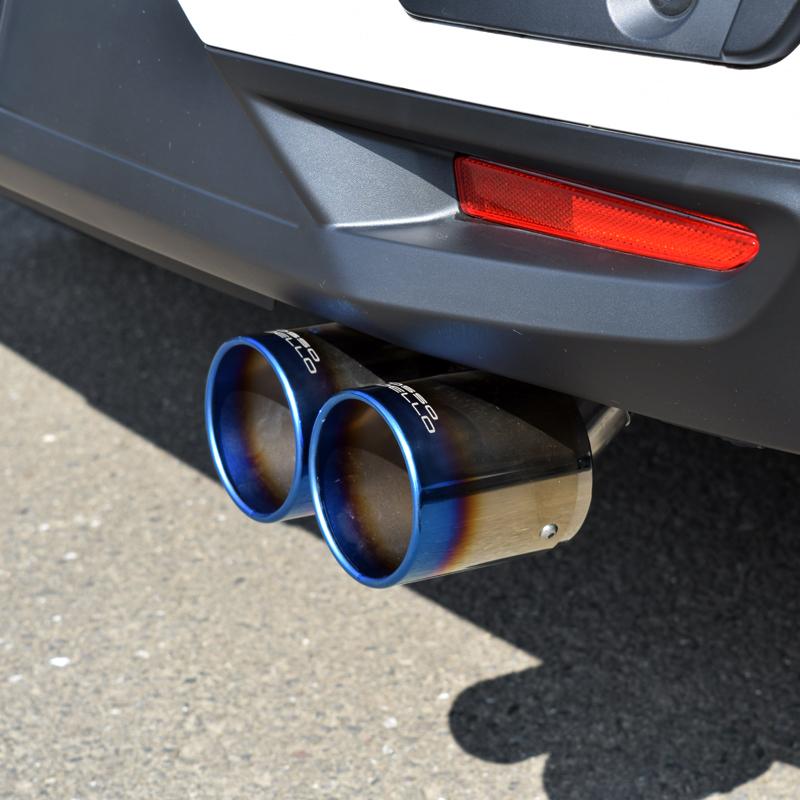 ロッソモデロ　トヨタ　ライズ　マフラー　モデリスタ対応 ROSSO MODELLO（ロッソモデロ） マフラーカッター W出し トヨタ ライズ