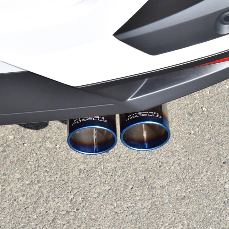 ROSSO MODELLO（ロッソモデロ） マフラーカッター W出し トヨタ ライズ