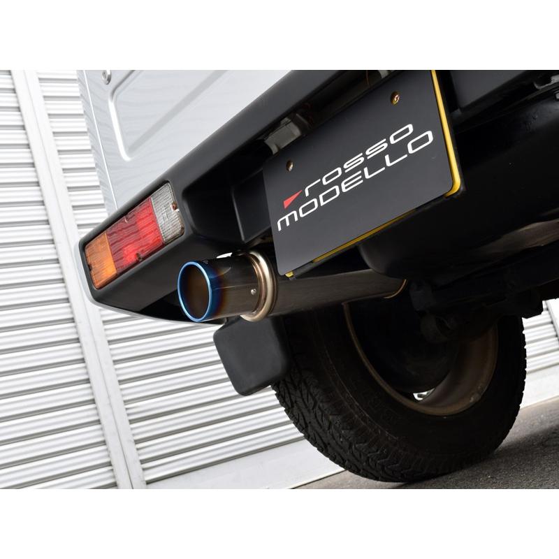 ROSSO MODELLO（ロッソモデロ） Ti-C ジムニー マフラー JA22W ブルー