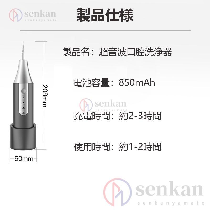 口腔洗浄器 超音波口腔洗浄器 内視鏡付き 電動歯ブラシ 三段階調節 口腔ケア IPX7防水 歯磨き 矯正 オーラルケア 歯垢洗浄 口臭防止 ひとり 一人用 Tpye-C充電｜rosty｜13