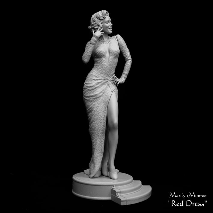Red Dress 1/6scale kit【予約受付中】_3