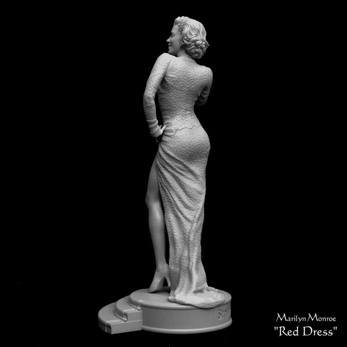 Red Dress 1/6scale kit【予約受付中】_4