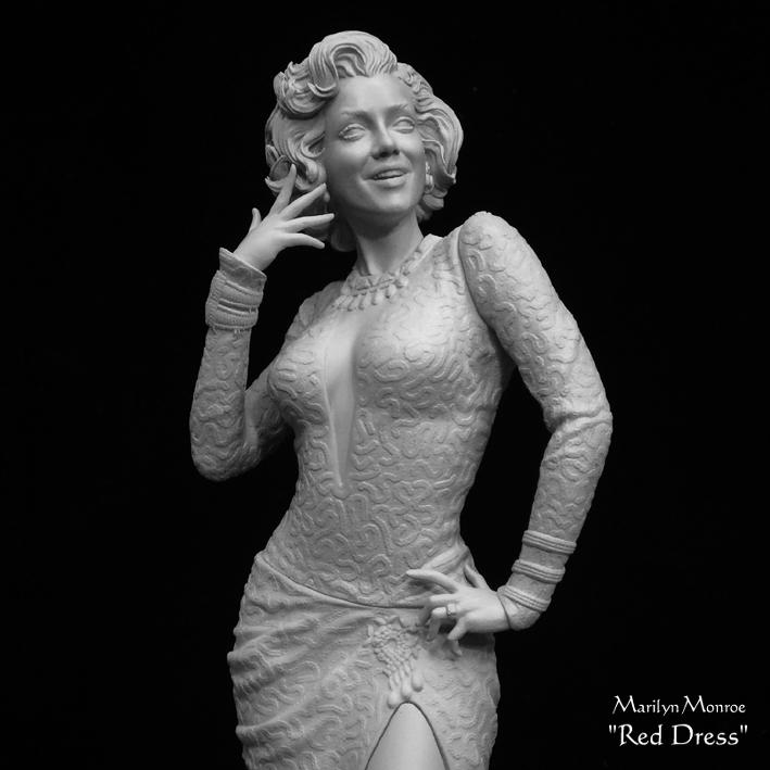 Red Dress 1/6scale kit【予約受付中】_5