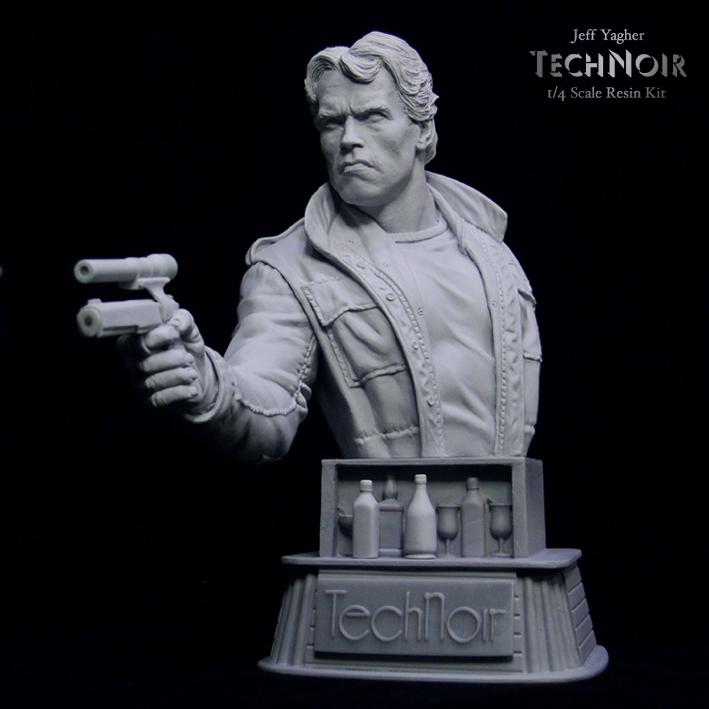 TechNoir 1/4 scale Bust キット【取り寄せ】の画像