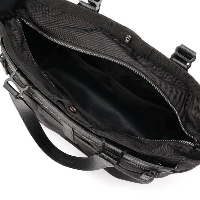 ブリーフィング トート トートバッグ BRIEFING FUSION BS TOTE HD 黒 ネイビー バッグ ナイロン ビジネス トラベル 旅行 メンズ レディースの画像