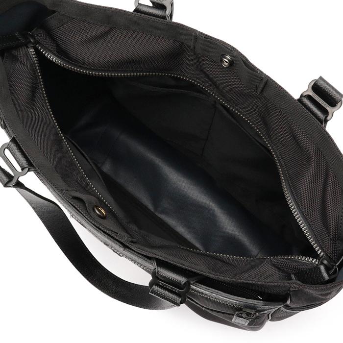 ブリーフィング トート トートバッグ BRIEFING FUSION BS TOTE HD 黒 ネイビー バッグ ナイロン ビジネス トラベル 旅行 メンズ レディースの画像