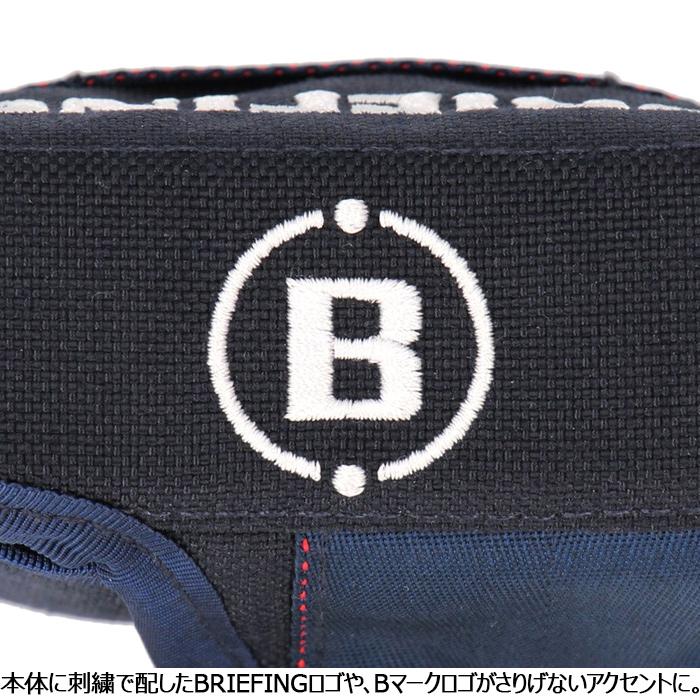 ブリーフィング ゴルフ ヘッドカバー BRIEFING MALLET PUTTER COVER パターカバー マレットパターカバー ブラック GOLF パター用 マレットパター用 カバー｜rosycats｜08