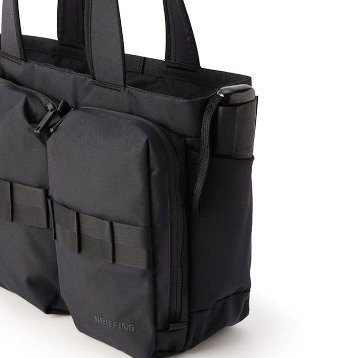 ブリーフィング トート トートバッグ BRIEFING SW WIDE TOTE WR 黒 バッグ ナイロン ビジネス トラベル 旅行 メンズ レディースの画像