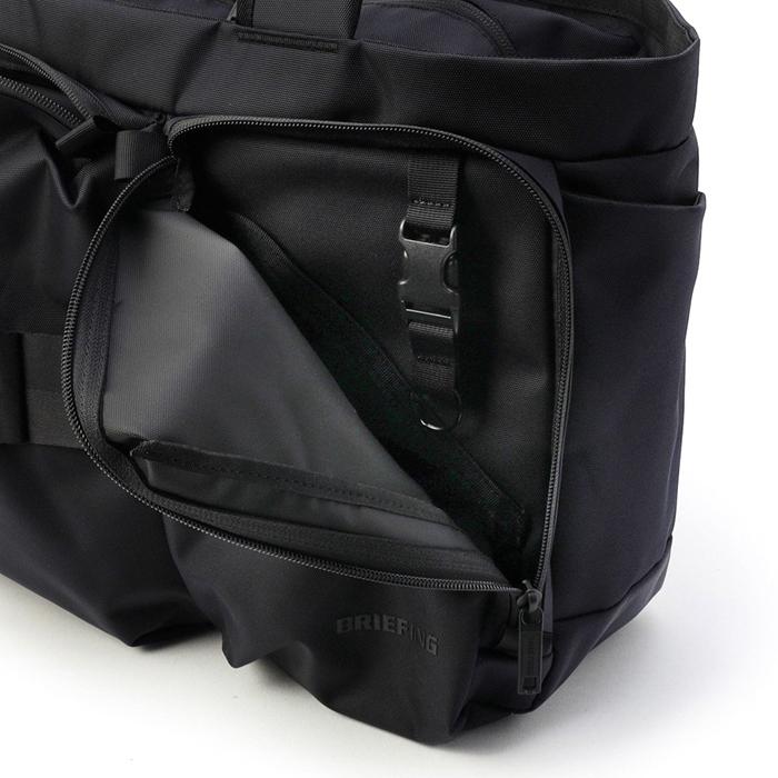 ブリーフィング トート トートバッグ BRIEFING SW WIDE TOTE WR 黒 バッグ ナイロン ビジネス トラベル 旅行 メンズ レディースの画像