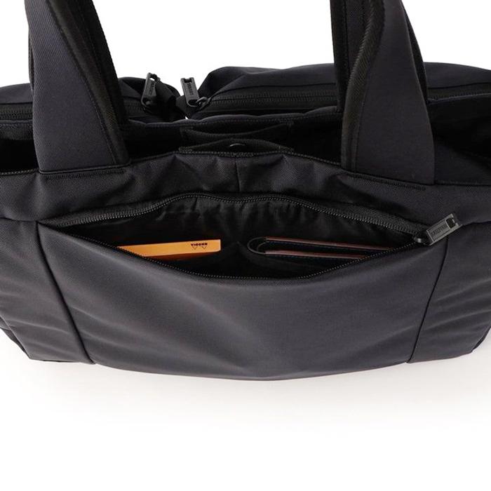 ブリーフィング トート トートバッグ BRIEFING SW WIDE TOTE WR 黒 バッグ ナイロン ビジネス トラベル 旅行 メンズ レディースの画像