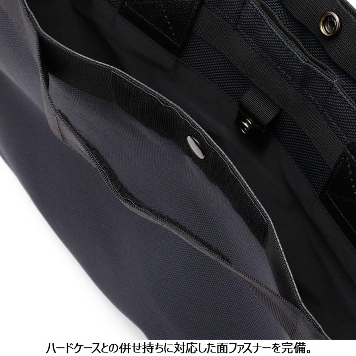ブリーフィング トート トートバッグ BRIEFING FUSION SQ TOTE HD 黒 バッグ ナイロン レザー 通勤 通学 ビジネス トラベル 旅行 メンズ レディースの画像