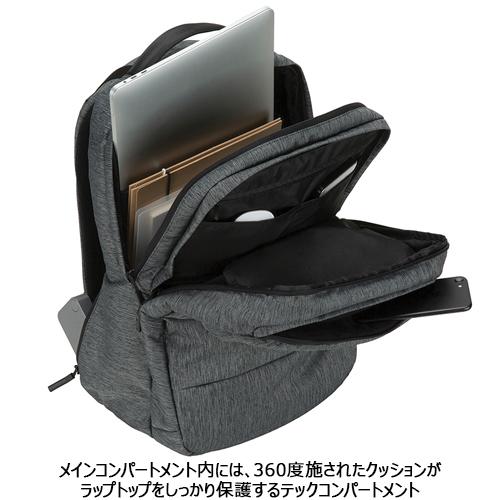 インケース [正規販売店] City Backpack CL55569 おしゃれ INCASE メンズ 可愛い レディース リュックサック バックパック ノートPC ビジネス 通勤 通学｜rosycats｜03