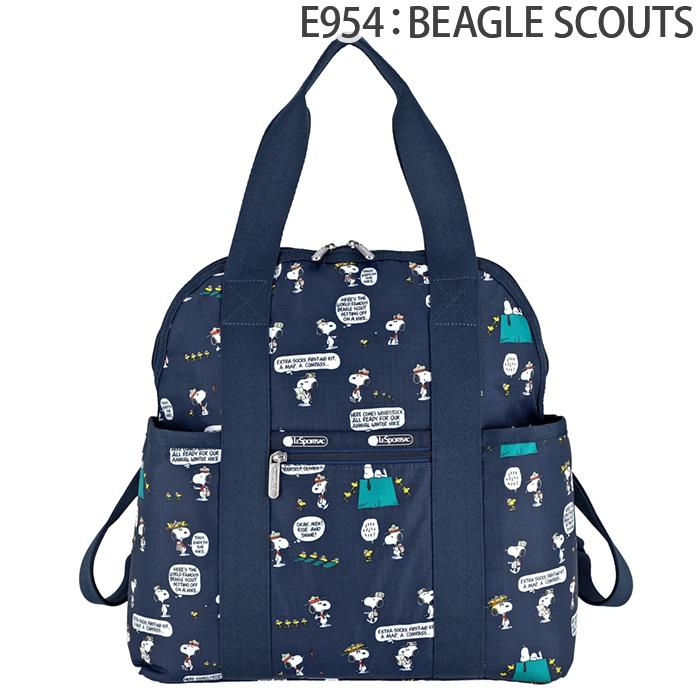 レスポートサック スヌーピー リュック [正規品] LeSportsac 2442
