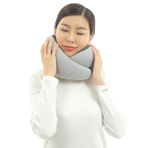 オーストリッチピロー Ostrich Pillow GO 正規品 携帯枕 持ち運び枕 旅行 枕 飛行機 電車 車 移動用枕 旅行用 トラベル まくら 昼寝用枕 バス 出張 便利 人気｜rosycats｜02