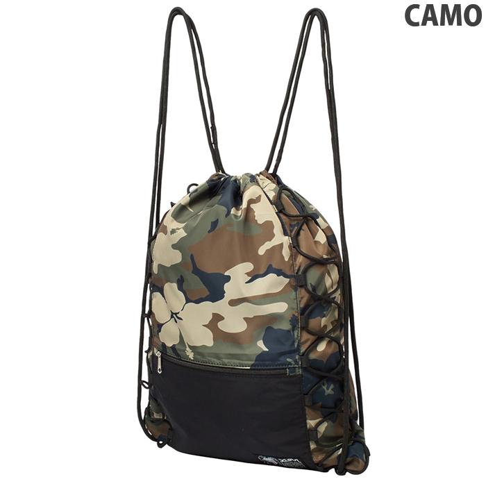 X-girl（エックスガール） ナップサック FACE LABEL KNAPSACK