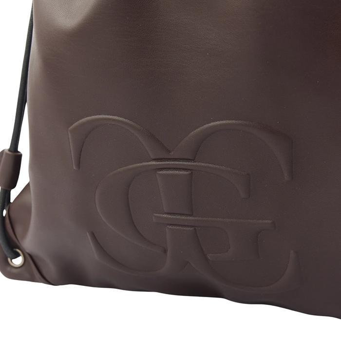 X-girl（エックスガール） ナップサック XG EMBLEM FAUX LEATHER 