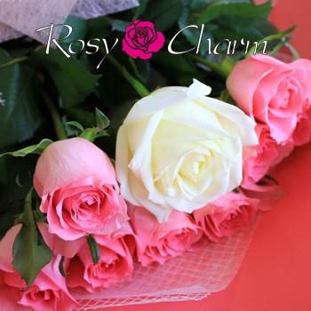 母の日 薔薇 花束 メッセージ入り バラの花束 10本 プレゼント バラ メッセージローズ 母の日ギフト｜rosycharm｜04