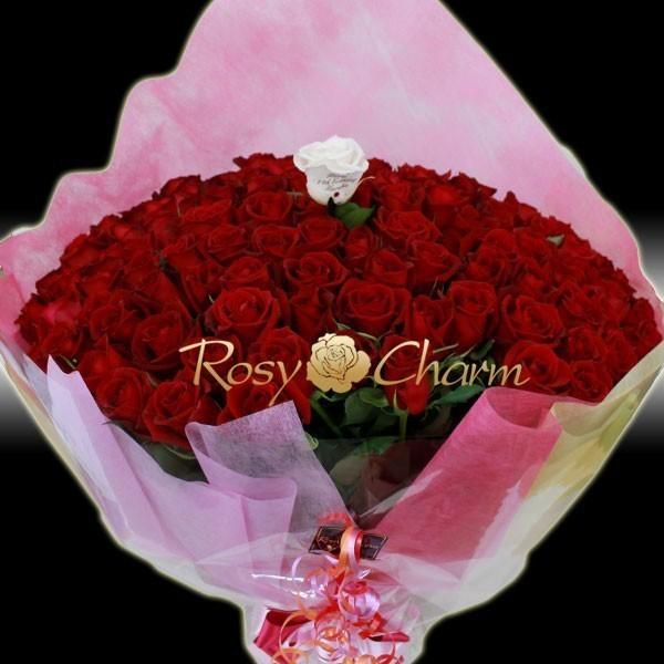 バラ 108本 ブーケ　プロポーズ用 定価8万円相当 バラ 108本 ブーケ プロポーズ用 定価8万円相当 - メルカリ