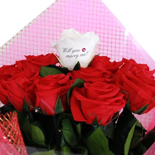 プリザーブドフラワー 花束 赤い薔薇 枯れない花 メッセージ入り プリザーブドフラワー 花束 赤い薔薇 枯れない花 メッセージ入り