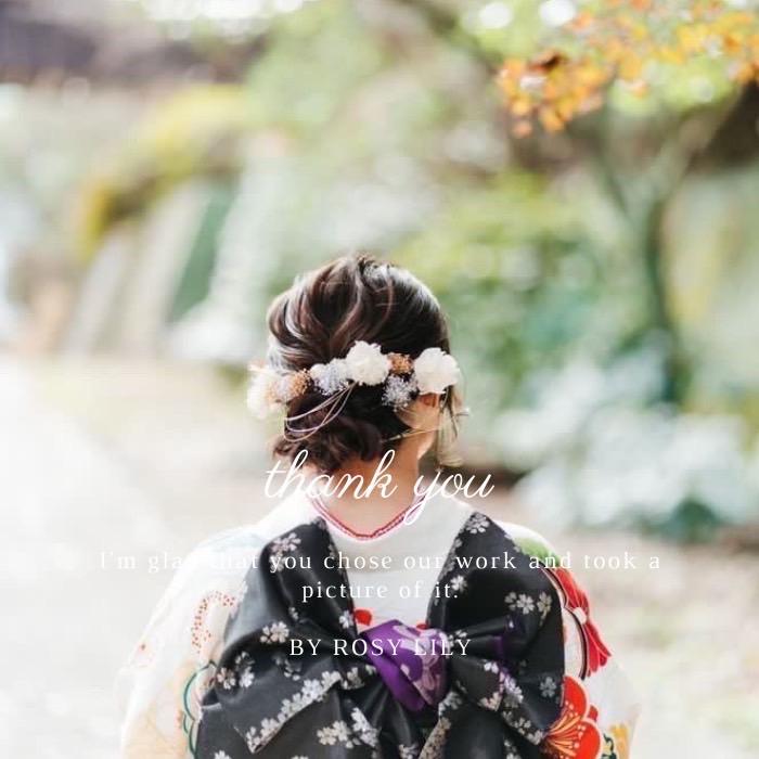 髪飾り アルプ 成人式 結婚式 水引 卒業式 ヘッドパーツ ドライ
