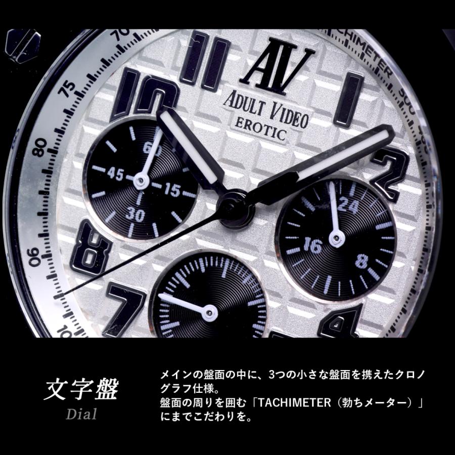 腕時計 メンズウォッチ アダルトビデオ エロティック 【レビュー特典