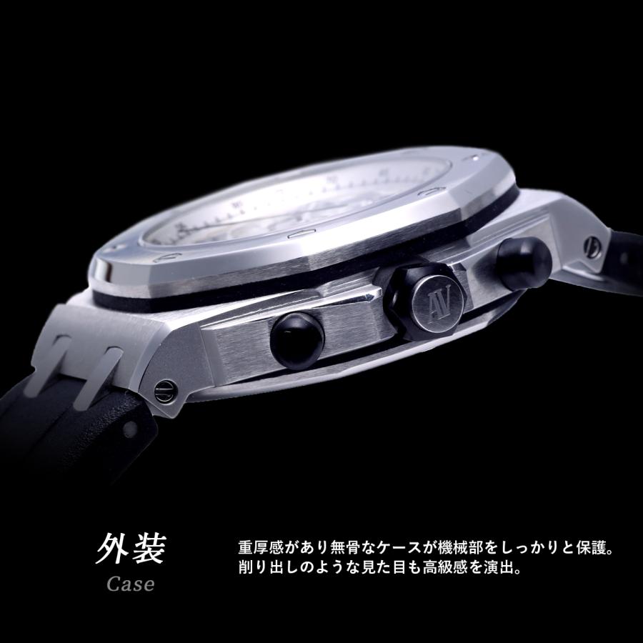 OMECO 腕時計 AV ADULT VIDEO クロノグラフ　ステンレス OMECO 腕時計 AV ADULT VIDEO クロノグラフ ステンレス - メルカリ