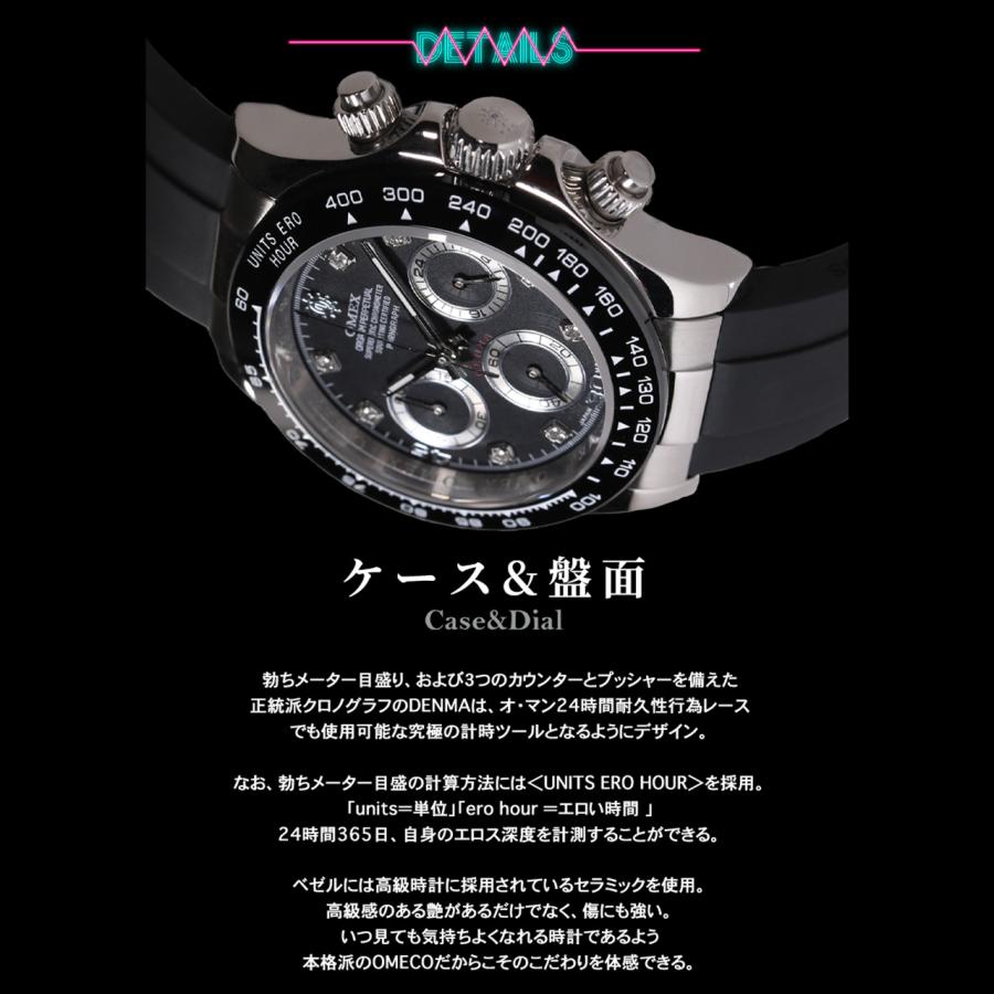 レビュー特典付】デンマ クロノグラフ 日本製ムーブメント SEIKO レビュー特典付】デンマ クロノグラフ 日本製ムーブメント SEIKO