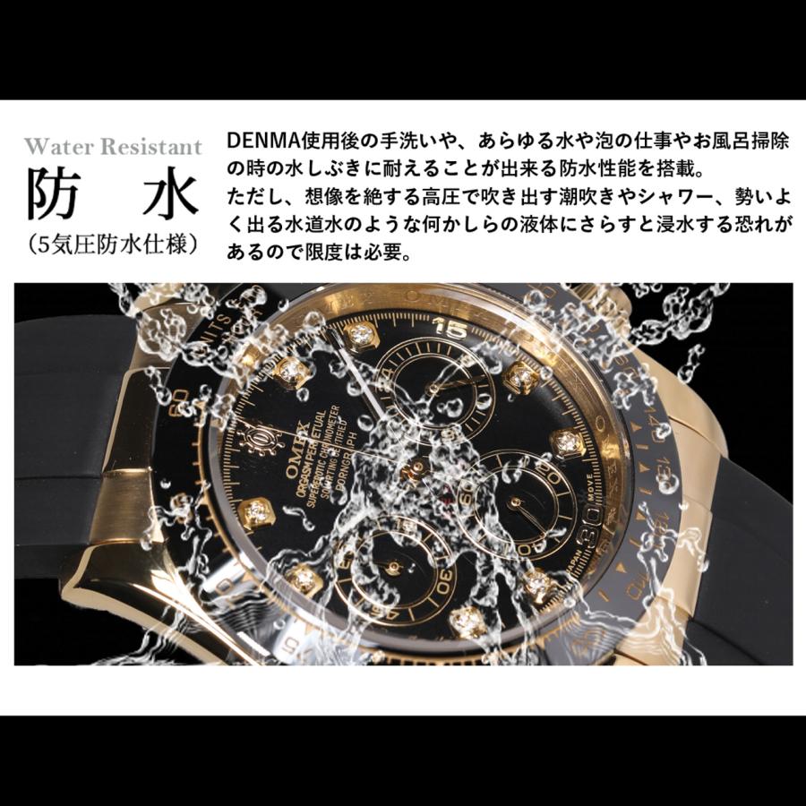 レビュー特典付】デンマ クロノグラフ 日本製ムーブメント SEIKO レビュー特典付】デンマ クロノグラフ 日本製ムーブメント SEIKO