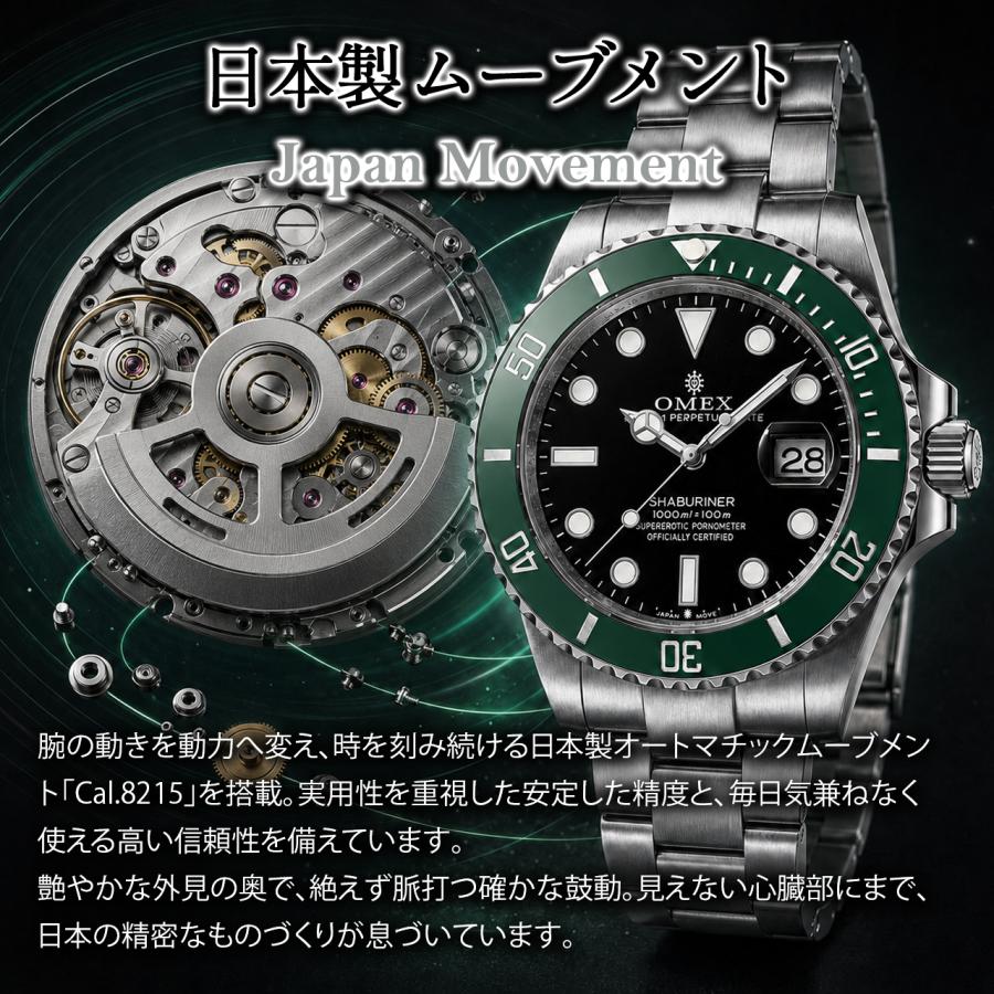 腕時計 メンズウォッチ OMEX オメックス シャブリーナ