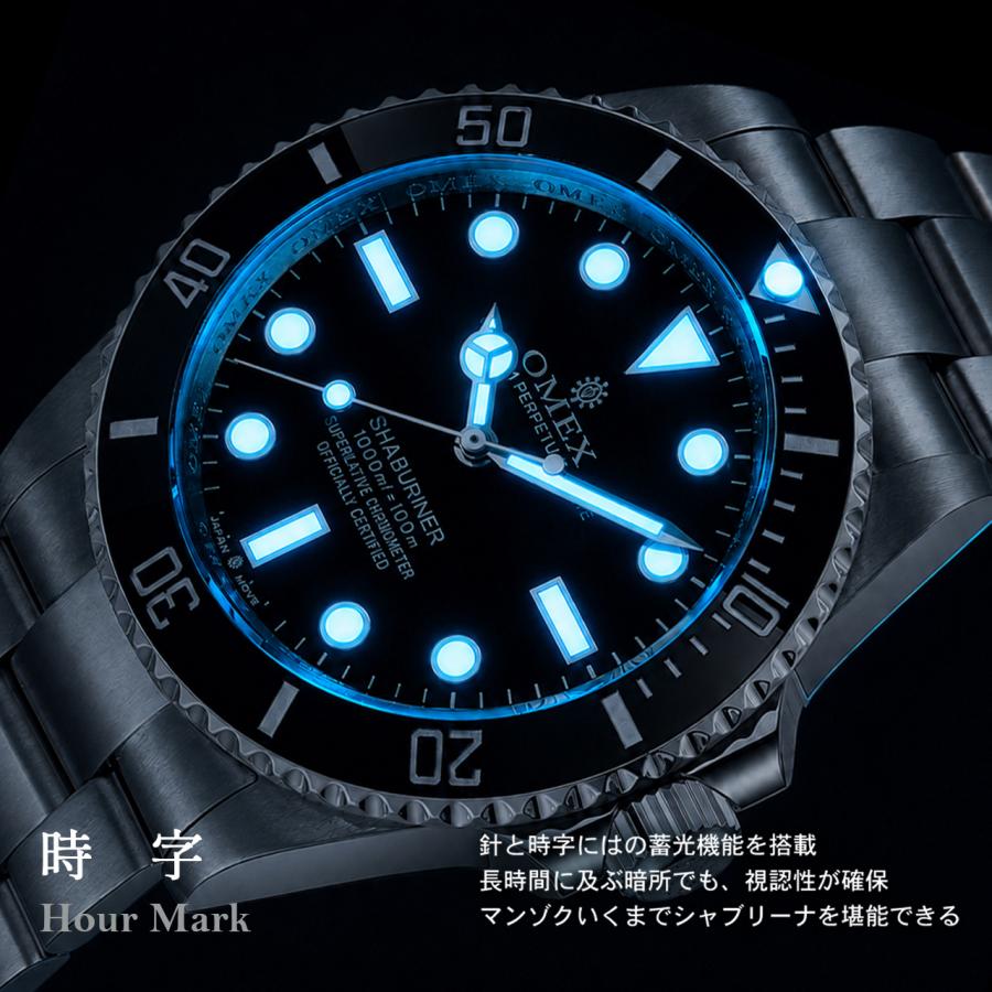 腕時計 メンズウォッチ OMEX オメックス シャブリーナ