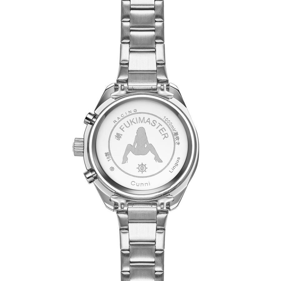 OMECO 潮Fukimaster PROFESSIONAL シルバー 腕時計 メンズ