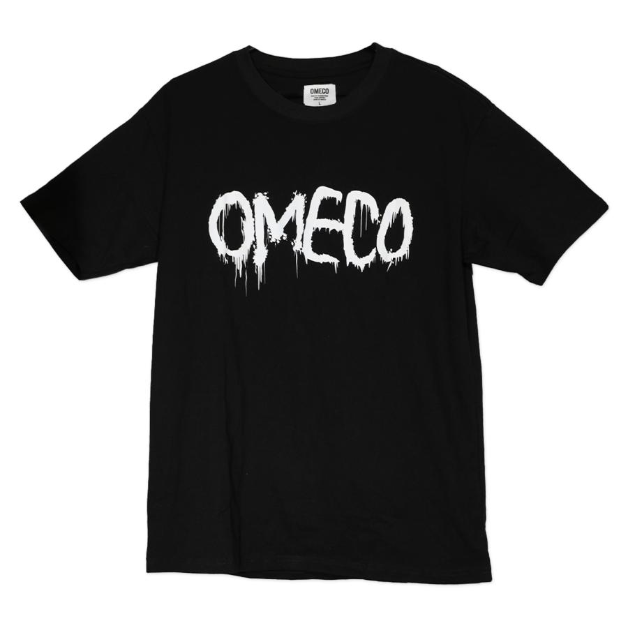Tシャツ 半袖 メンズ OMECO オメコ スプレーロゴ ビッグシルエット